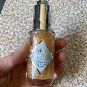 PUR iconic glow illuminating body and face oil
